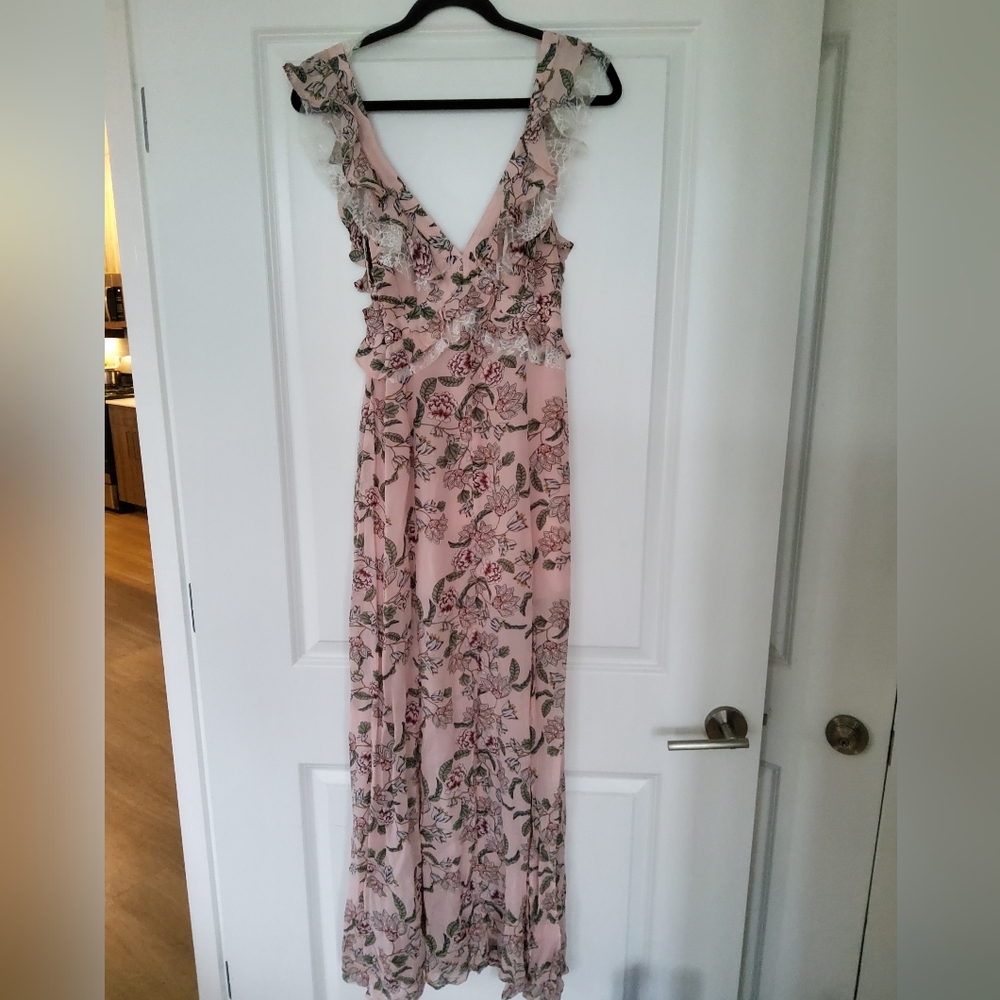 🍋For Love & Lemons Bee Balm Maxi Dress - Picture 6 of 16